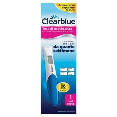 Test de sarcină Clearblue cu indicator săptămânal 1 buc — preț și oferte