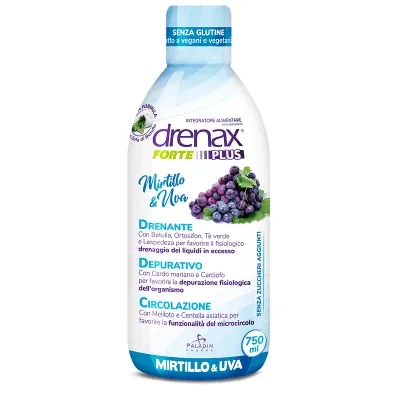 Drenax forte plus original cu afine și struguri 750 ml — preț și oferte