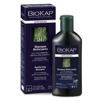 Biokap șampon pentru întărirea căderii părului cu formulă nouă tricobiotică 200 ml — preț și oferte