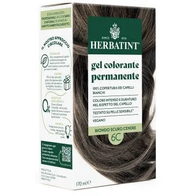 Herbatint 6c blond cenușiu închis 170 ml — preț și oferte