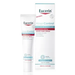 Crema pentru îngrijirea pielii în fazele acute AtopiControl, 40 ml,Eucerin