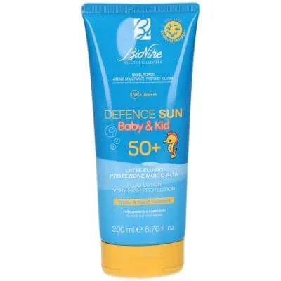 Defence sun 50+ baby&kid lapte fluid 200 ml — preț și oferte
