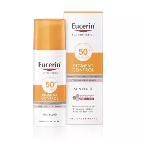 Cremă de față cu SPF 50+ Pigment Control Sun Protection, 50 ml, Eucerin — preț și oferte