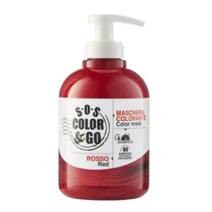 Sos colour&go mască de revigorare a culorii roșu 300 ml