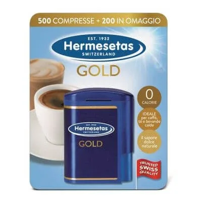 Hermesetas aur 500+200 comprimate 35 g — preț și oferte