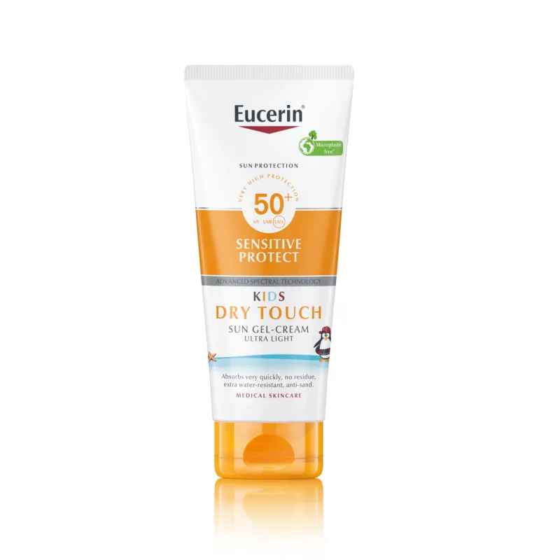 Loțiune de corp cu SPF 50+ pentru copii Dry Touch, 200 ml, Eucerin — preț și oferte