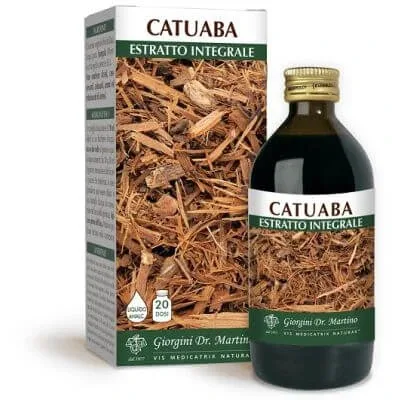 Catuaba lichid non-alcoolic extract întreg 200 ml — preț și oferte