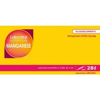 Labcatal nutriție mangan 28 fiole 2 ml — preț și oferte
