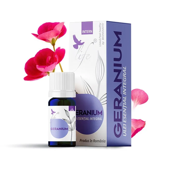 BIONOVATIV Ulei esential Geranium 5ml — preț și oferte
