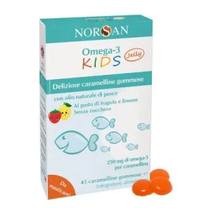 Norsan omega 3 copii 45 bomboane gumate