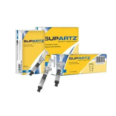 Seringă preumplută intraarticulară supartz 25 mg 2,5 ml 1 buc — preț și oferte