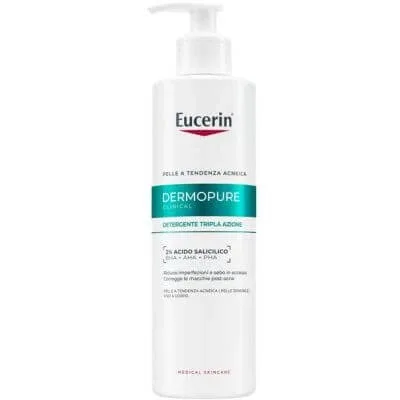 Eucerin dermopure clinică triplă acțiune de curățare 400 ml — preț și oferte
