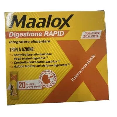 Maalox digestie rapidă 20 pliculețe de 2 g — preț și oferte