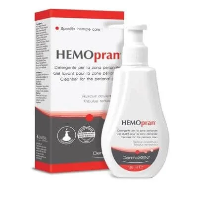 Hemopran detergent perianal 125 ml — preț și oferte