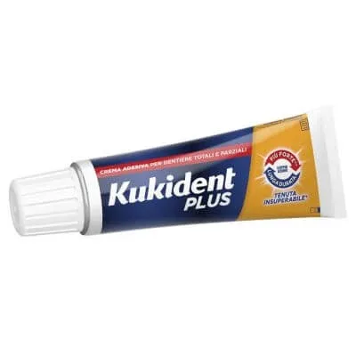 Kukident plus cremă adezivă pentru proteze dentare cu acțiune dublă 40 g — preț și oferte