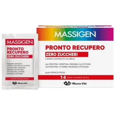 Massigen Ready Recovery Zero Zahăr 14 pliculețe — preț și oferte