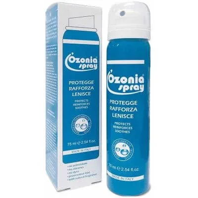 Spray cu ulei de ozon pentru piele sensibilă înroșită, inflamată, distrofică și membrane mucoase 75 ml — preț și oferte