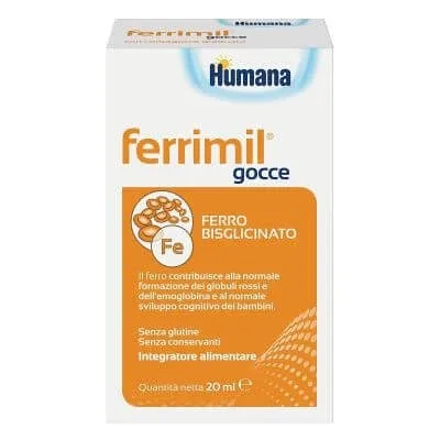 Humana ferrimil picături 20 ml — preț și oferte