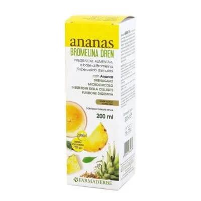 Ananas bromelain dren 200 ml — preț și oferte