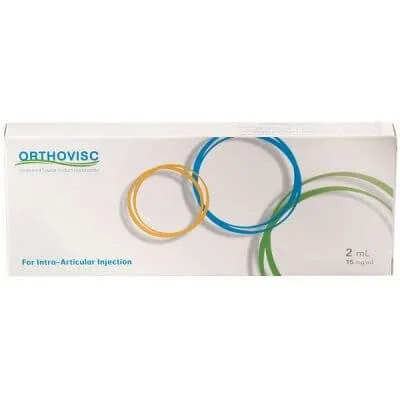 Seringă intraarticulară orthovisc 2 ml 15 mg/ml 3 bucăți — preț și oferte