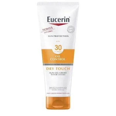 Eucerin gel solar dry touch spf30+ 200 ml — preț și oferte