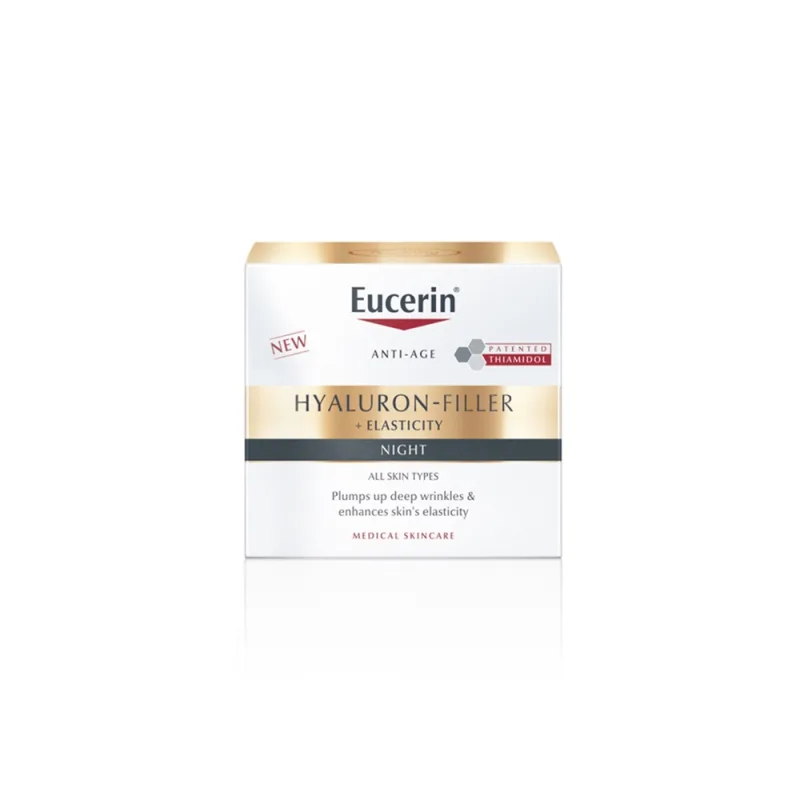 Cremă de noapte Hyaluron-Filler + Elasticity, 50 ml, Eucerin — preț și oferte