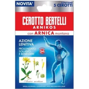 Tencuială Bertelli arnikos cu arnica montana 5 bucăți