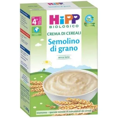 Hipp bio cremă de cereale semol 200 g — preț și oferte