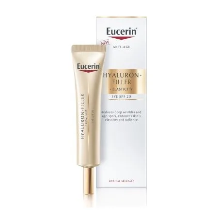 Cremă de ochi SPF20 Hyaluron-Filler + Elasticity, 15 ml, Eucerin — preț și oferte