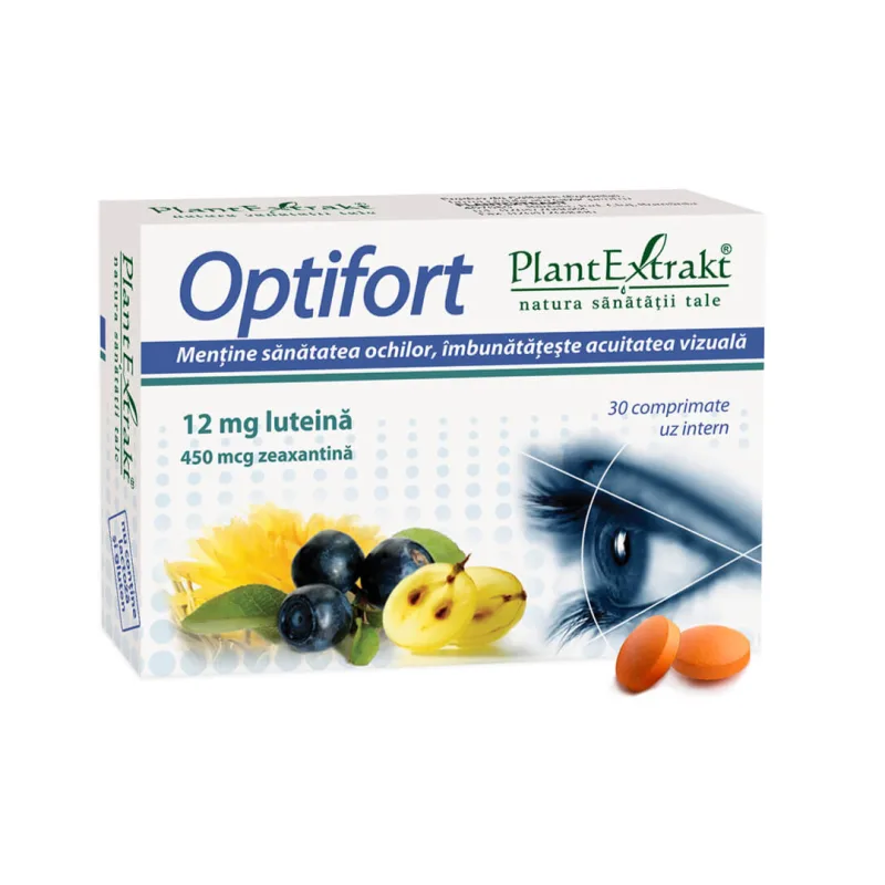 Optifort, 30 comprimate, PlantExtrakt — preț și oferte