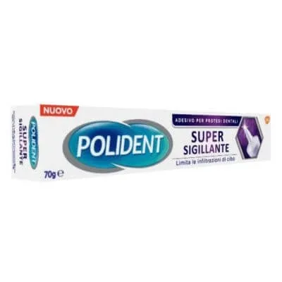 Adeziv pentru proteze dentare Polident super hold+sealant 70 g — preț și oferte