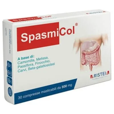 Spasmicol 30 comprimate masticabile 500 mg — preț și oferte