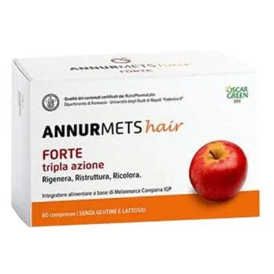 Annurmets păr forte triplă acțiune 60 comprimate — preț și oferte