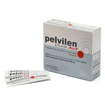 Pelvilen dual act 20 pliculețe — preț și oferte