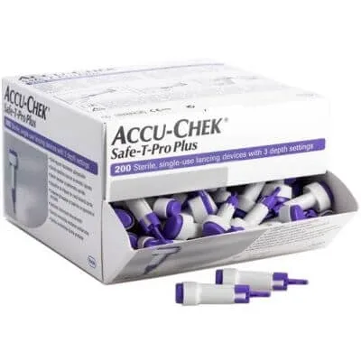 Accu-chek safe t pro plus pd lancette 200 bucăți — preț și oferte