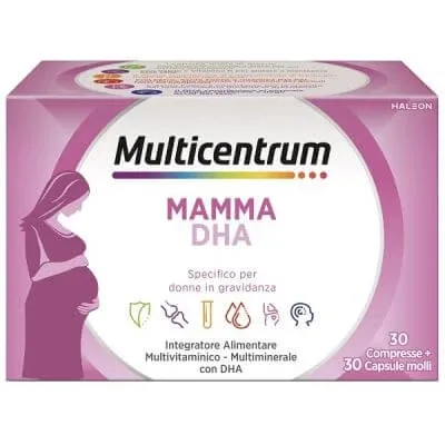 Multicentrum mum dha 30 comprimate + 30 capsule — preț și oferte
