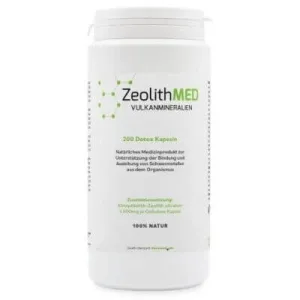 Zeolithmed detoxifiere minerală vulcanică 200 capsule