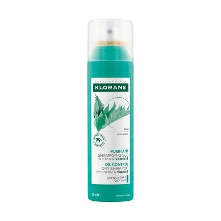 Sampon uscat cu urzica si vitamina E Klorane 150 ml — preț și oferte
