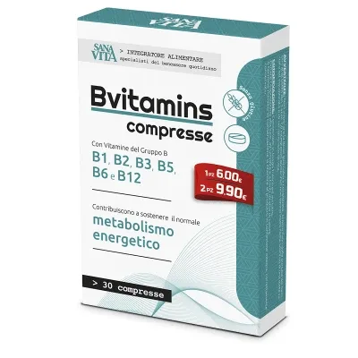 Sanavita bvitamins 30 comprimate — preț și oferte