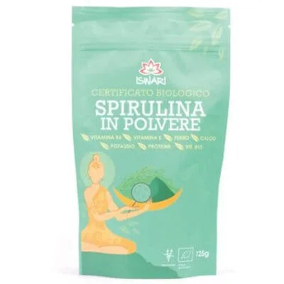 Spirulină organică pudră 125 g — preț și oferte