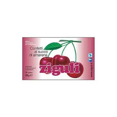 Ziguli de cireșe negre 36 bile 22 g — preț și oferte
