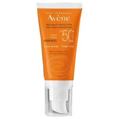 Avene sol cremă spf50+ colorată formulă nouă 50 ml — preț și oferte