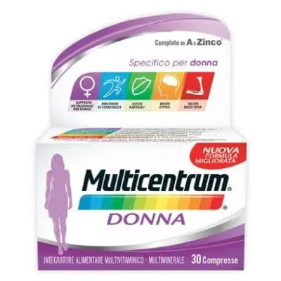 Multicentrum femeie 30 comprimate — preț și oferte