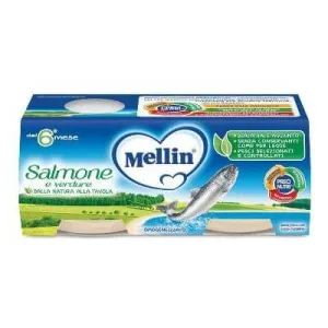 Somon omogenizat Mellin 2 x 80 g