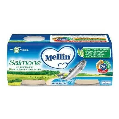Somon omogenizat Mellin 2 x 80 g — preț și oferte