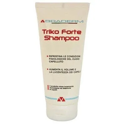 Triko forte șampon 200 ml braderm — preț și oferte