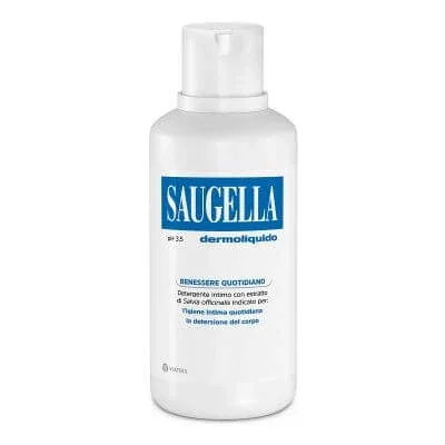 Saugella dermoliquid ph 3,5 curățare intimă bunăstare zilnică 500 ml — preț și oferte