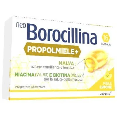 Neoborocilină propolis+ miere/lime 16 comprimate — preț și oferte