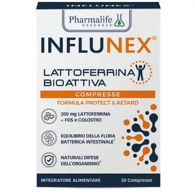 Influnex lactoferrin bioactiv 30 comprimate — preț și oferte