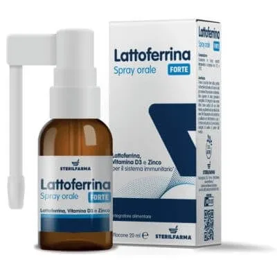 Lactoferrin forte spray oral 20 ml — preț și oferte